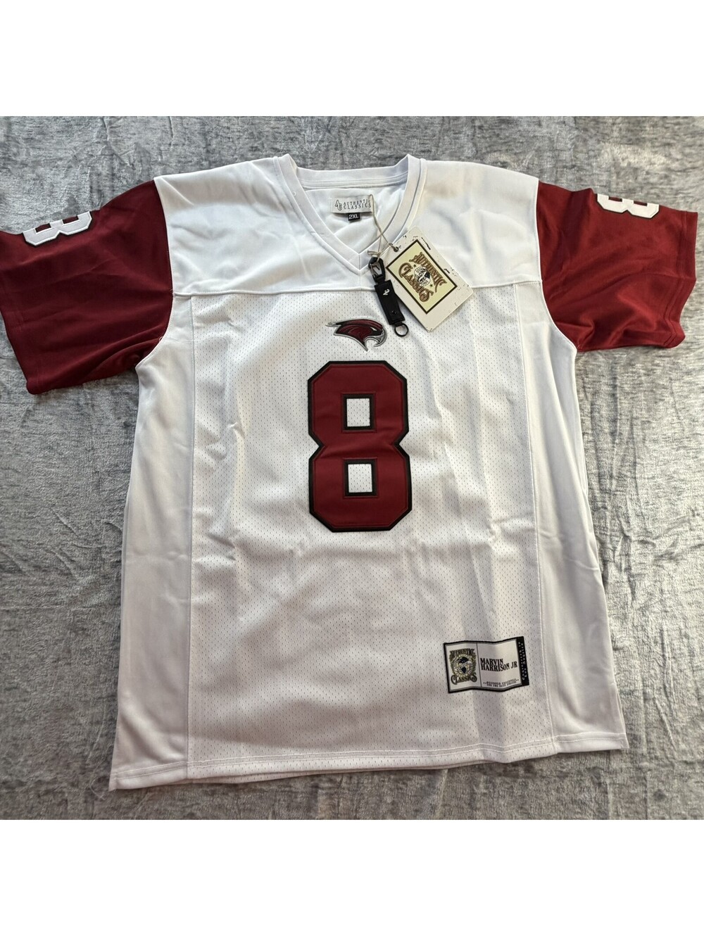 Marvin Harrison Jr. Authentic Classics High School Football Jersey White 2XL